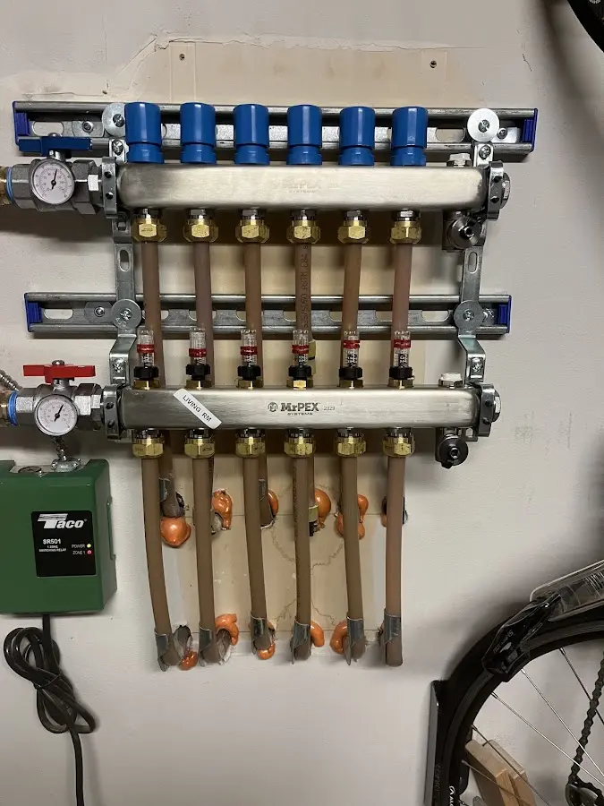 Plumber performing Leak Detection at a residential property in Cameron